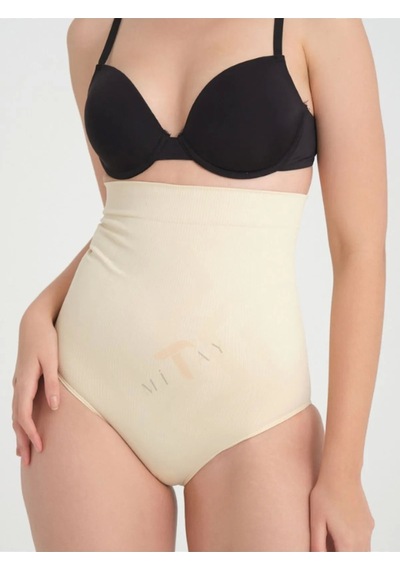 Genculus Toparlayıcı Doğum Sonrası Korse  Altı Slip Korse Yüksek Bel