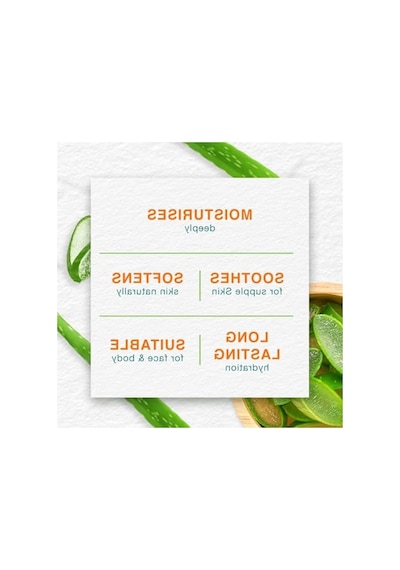 Aloe Vera Yüz Ve Vücut Nemlendirici Jel - 300 Ml, Serinletici