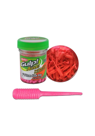 Berkley Gulp Alive Fish Fry Pink 2 Cm Sıvılı Silikon Yem
