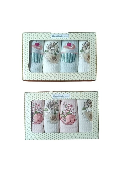 Özdilek Flowers 4 Lü Kutulu Peçete Diğer
