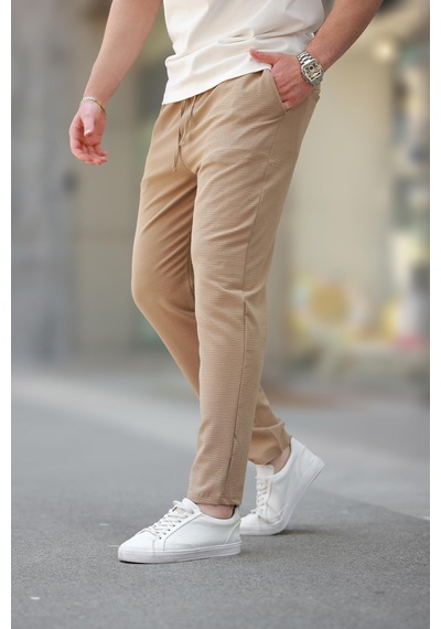 Madmext Camel Regular Fit Erkek Pantolon E6572