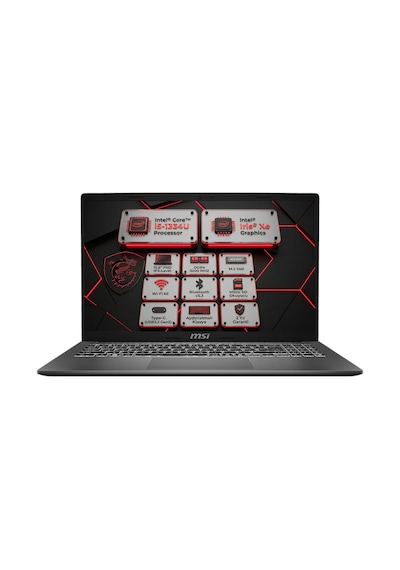 MSI Modern 15 F13MG-869XTR010 i5-1334U 16 GB 1 TB SSD 15.6" W11P Dizüstü Bilgisayar