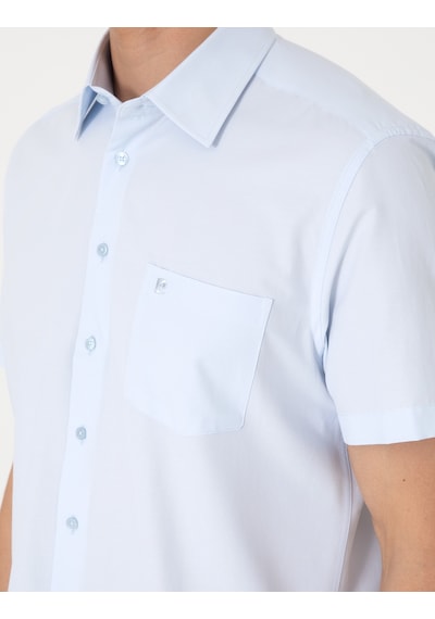 Pierre Cardin Erkek Açık Mavi Gömlek Kısa Kollu 50307003-vr003 Açik Mavi