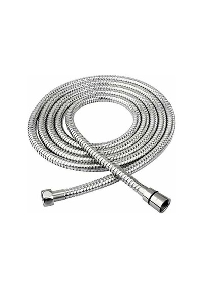 Çankaya Krom Duş Spirali 200cm Gümüş
