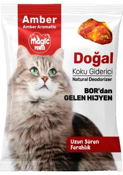 Magic Power Kedi Kumu Koku Giderici Amber 25 G