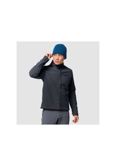 Jack Wolfskin Skywind Erkek Gri Polar Ceket Erkek Polar Ceket 1709021-6230 Gri Gri