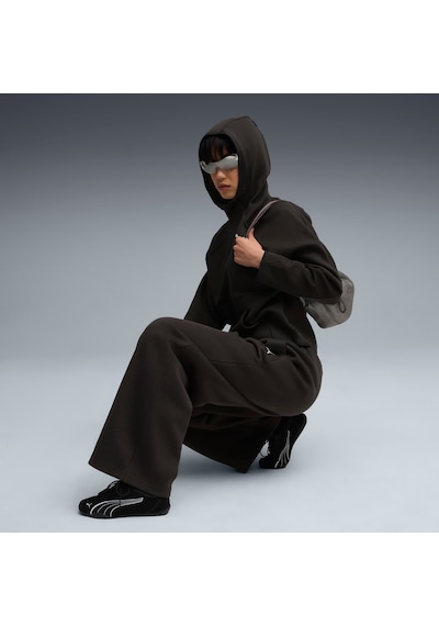 Puma Evostrıpe Comfort Kadın Kapüşonlu Sweatshırt 688140 01 Siyah