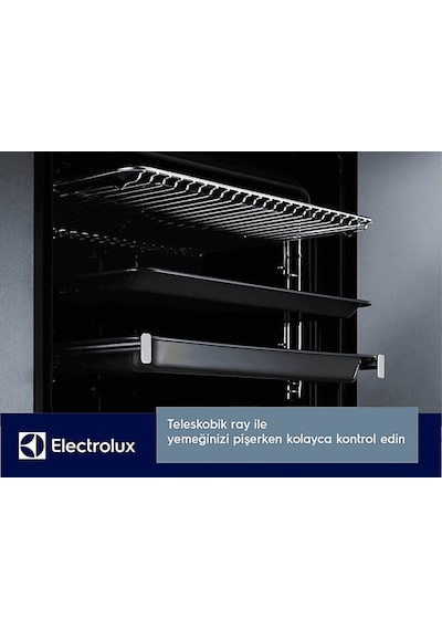 Electrolux EOD5H70BZ 500 Serisi 65 L Ankastre Fırın