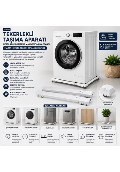 Enfa Enf-217 Tekerlekli Taşıma Aparatı Max:300kg Mini : 45cm Maxi : 70cm Diğer