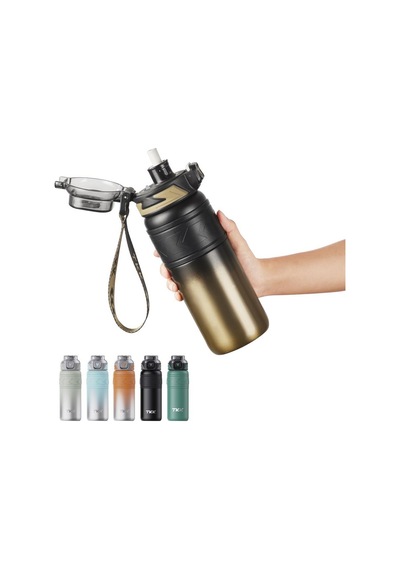 Tkk Çelik Termos Matara 500 Ml Golden
