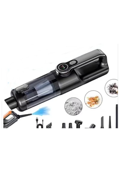 Carbon St-126 Plus 22000pa Şarjlı El Süpürgesi Üfleme & Çekme Type-c Kablosuz Mini Araç & Ev Süpürgesi 1