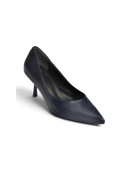 Fox Shoes Z676070009 Lacivert İnce Topuklu Kadın Stiletto Ayakkabı
