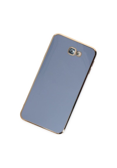 Samsung Galaxy J7 Prime Kılıf Volet Silikon - Mavi