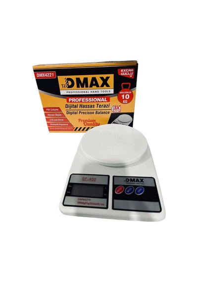 Dmax Dijital Hassas Masa Terazisi 10kg