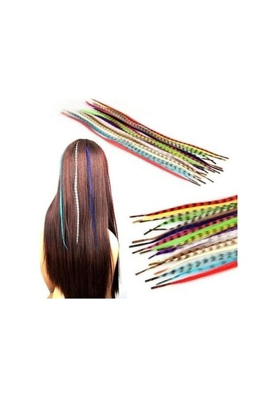 Hair Feather Saç Tüyü - Asorti Diğer
