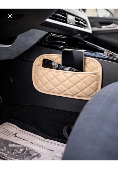 Audi S Serisi S4 Deri Organizer Cep Düzenleyici Bej