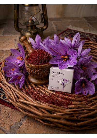 Nik Rang 2 Gr Premium %100 Saf İran Safranı Süper Negin Kalite 2 Gr Katkısız, Doğal Renk Ve Aroma