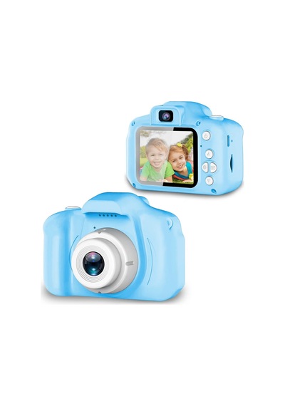 Mini Kamera Mavi Hd Video Ve Fotoğraf Çekimli Uczzzçocukkamerasımavi-11