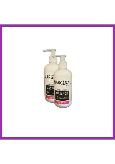 Bezos Marginal Massage Jasmine Gel 250 Ml Yasemin Masaj Jeli I 2'li Bty
