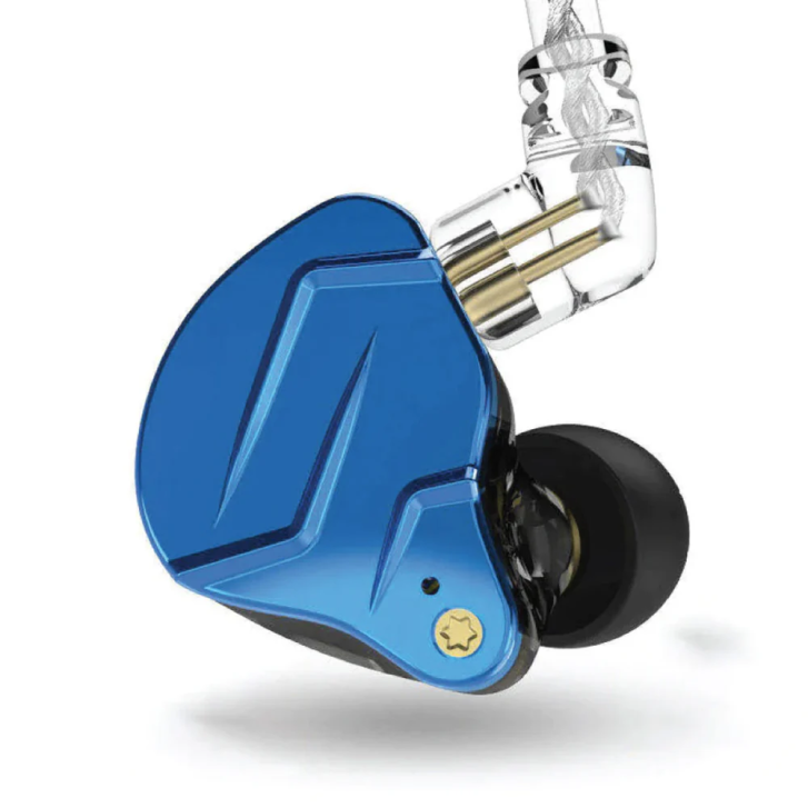 Kz Zsn Pro X Mavi Mikrofonlu 3.5mm Kulak İçi Hibrit Kulaklık Kz-zsn-pro-x-mıc-bl