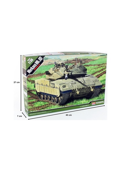 Academy 13286 1/35 Ölçek, Merkava Mk.ııd Tankı, Plastik Model Kiti-49123
