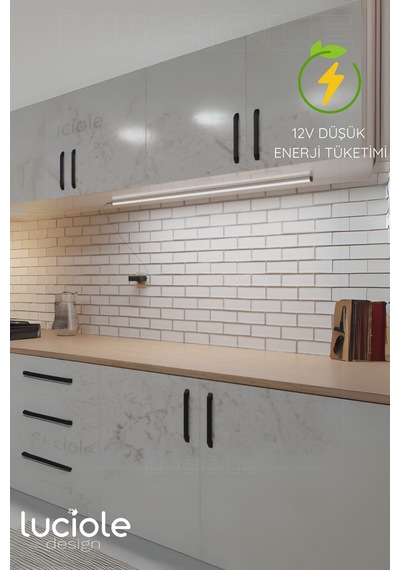 Tezgah Altı Led Işık Mutfak Bar Aç Kapa Beyaz Yapışkanlı 1 Metre - Led Işık Tmbeyaz1