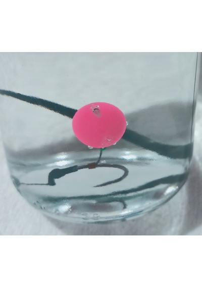 Kaplama Midye Kurşunlu Sazan Rig Takımı 14 Mm Pembe Top
