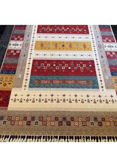 Hoom Rugs Sultani 810 Vizon Klasik Salon Halısı Çok Renkli