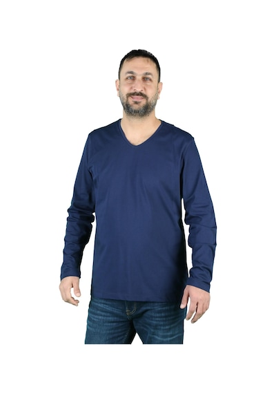 Erkek Cotton V Yaka Uzun Kollu Tişört 001