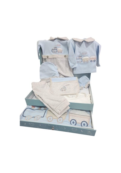 Babydoll Hastane Çıkışı 10lu Mavi-13110 Mavi