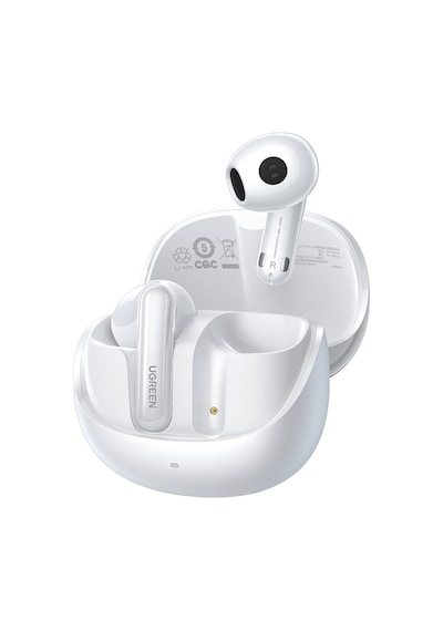 Ugreen Hitune H6 Pro Hi-res Kablosuz Kulak İçi Kulaklık, Beyaz, 35873
