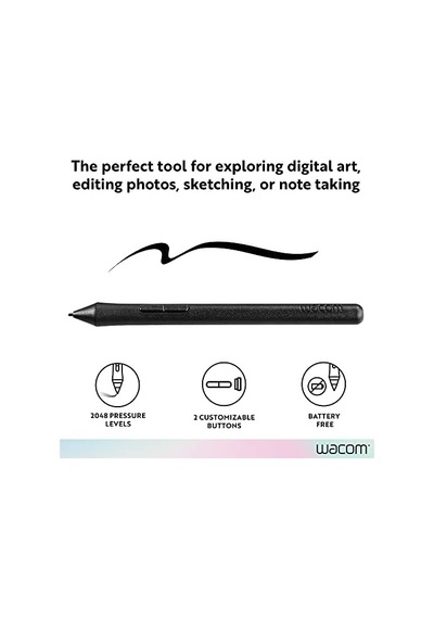 Wacom Lp190k Kalem, Siyah/çok Renkli