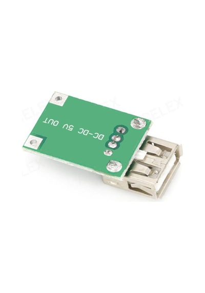 Dc 5v 1200 Ma Usb Çıkışı Voltaj Yükseltici Regülatör Kartı - Step Up - 5 Adet