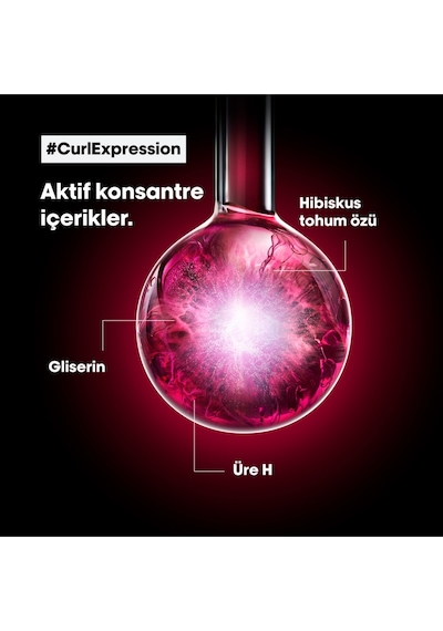 L'Oréal Professionnel Serie Expert Curl Expression Yoğun Nemlendirici Saç Maskesi 250 ML