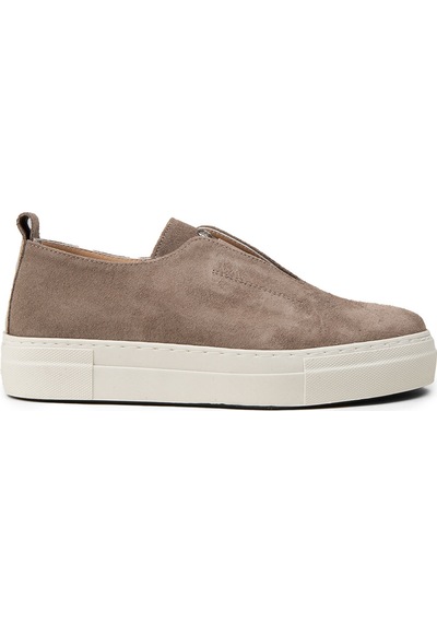 Deery Kadın Hakiki Süet Vizon Renk Sneaker Ayakkabı - R2233zvznc01
