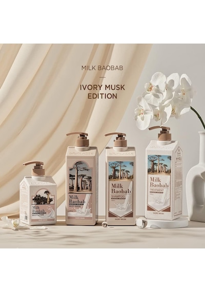 Pantenol İçeren Nemlendirici Vücut Losyonu Original Body Lotion Ivory Musk
