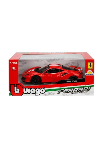 Bburago 1:24 Ferrari 488 Pista Model Araba