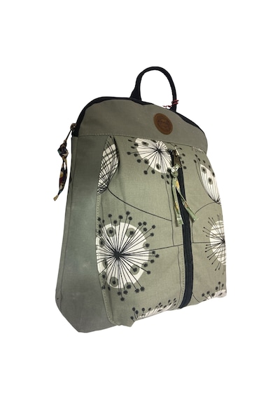 Old Cotton Cargo Vintage Kanvas Renkli Otantik Günlük Gezi Seyahat Sırt Çantası Lucas Bag 30 Cm X 37 Cm Gri