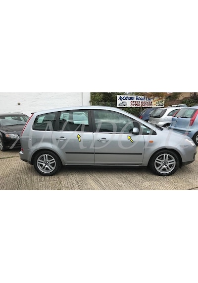 Ford C Max Krom Cam Çıtası 4 Parça 2004-2011