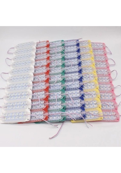12 Volt 12 Ledli 2.4 Watt Animasyonlu Çakar Modül Beyaz