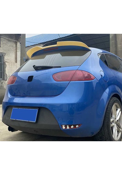 Seat Leon Mk2 Spoiler Parlak Siyah Spoyler Plastik İthal 2005-2012