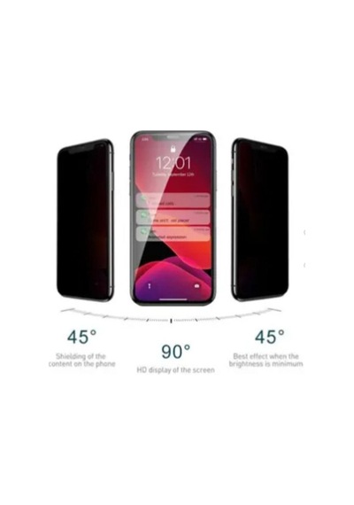 Iphone 11 Uyumlu Privacy Hayalet Cam Ekran Koruyucu