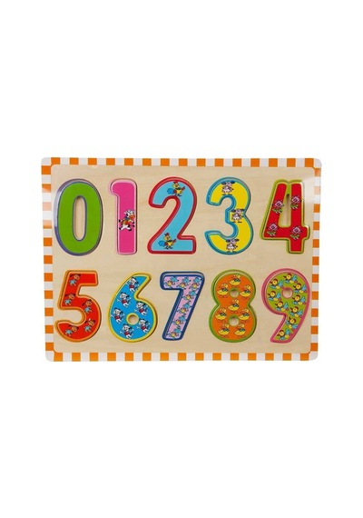 5215 -wooden Puzzle Numbers 10 Parça Standart