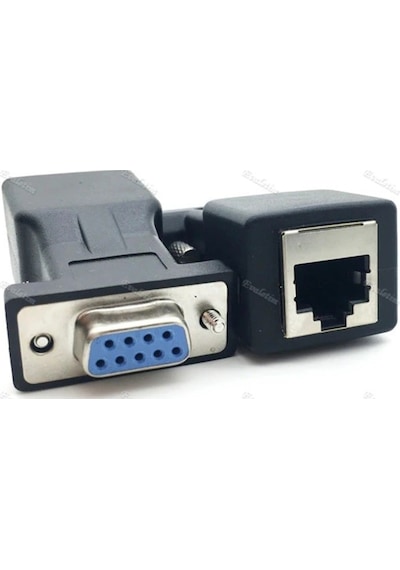 30 Metre Rj45 To Rs232 9Pin Cat5E 6 4349P Kablo Extender Konsol