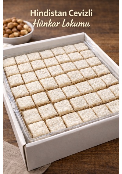Hindistan Cevizli Hünkar Lokumu 1 Kg