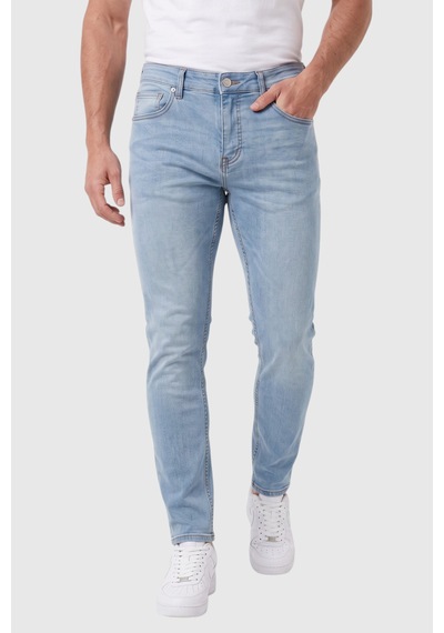 Deepsea Erkek Slim Fit Dar Kesim Likralı Açık Mavi Kot Pantolon Dar Paça İnce Esnek Jean 2608306 Deepsea Erkek Slim Fit Dar Kesim Likralı Açık Mavi Kot Pantolon Dar Paça İnce Esnek Jean 2608306