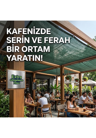 Extra Gölgeleme Filesi %40 - 30 Gr/m2 Yeşil