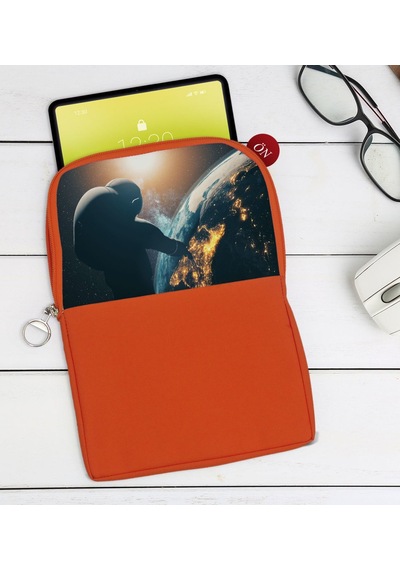 Bk Gift Dünya Tasarımlı Taşınabilir Koruyucu Tablet Kılıfı & Orga (531952891)
