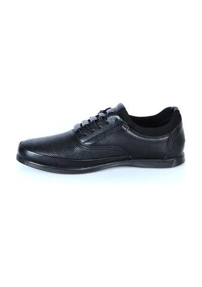 Dropland 7863-2 Milano Siyah %100 Deri Erkek Casual Ayakkabı 001