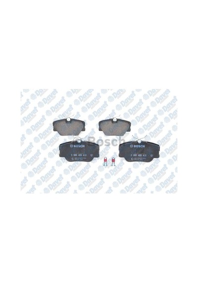 Bosch Fren Balatası On Wva 20941 W201 88 93 W124 88 93 S124 85 93 C124 93 97 A124 93 9 DV00-BOSCH 0986469410